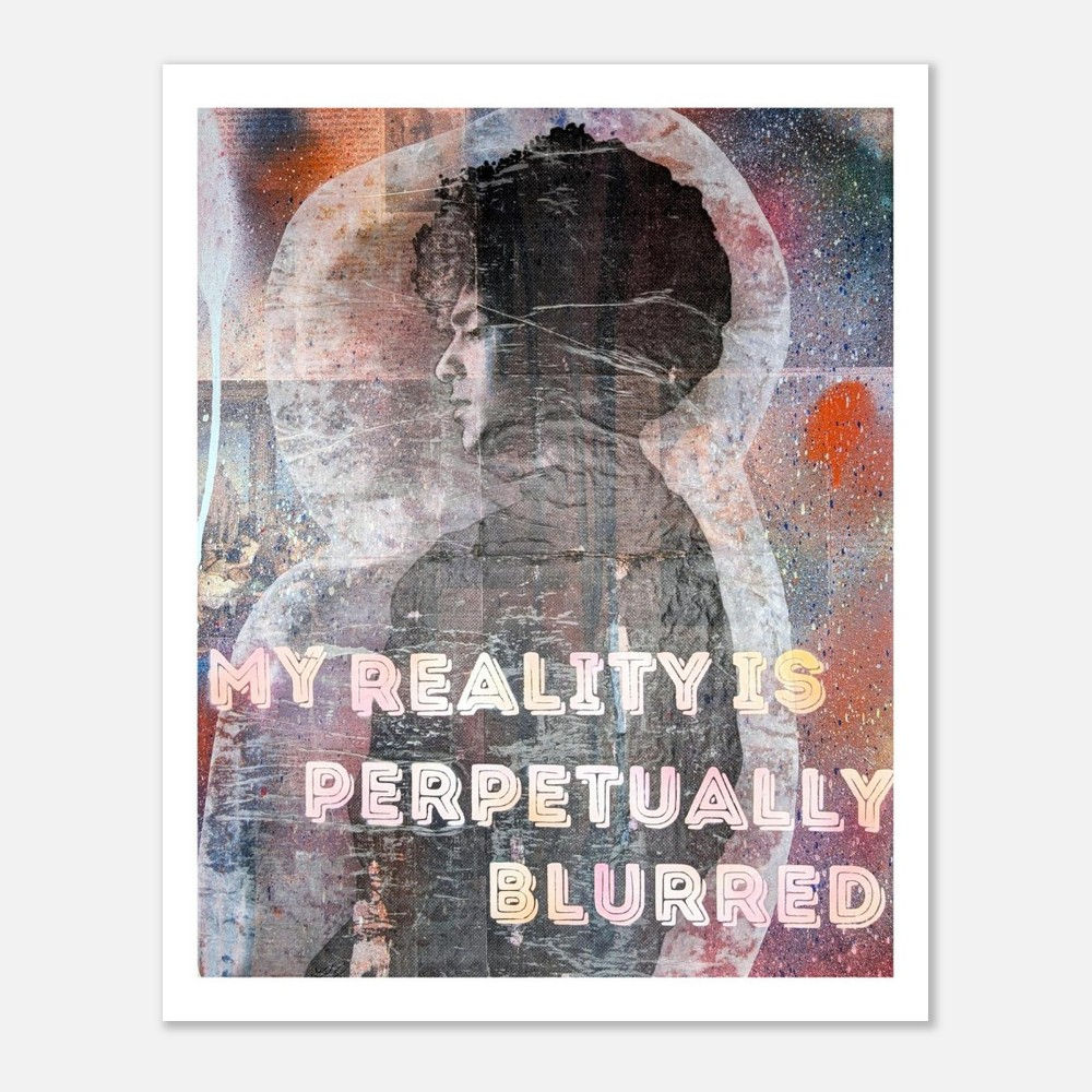 In A Dissociative State 1: Fine Art Poster