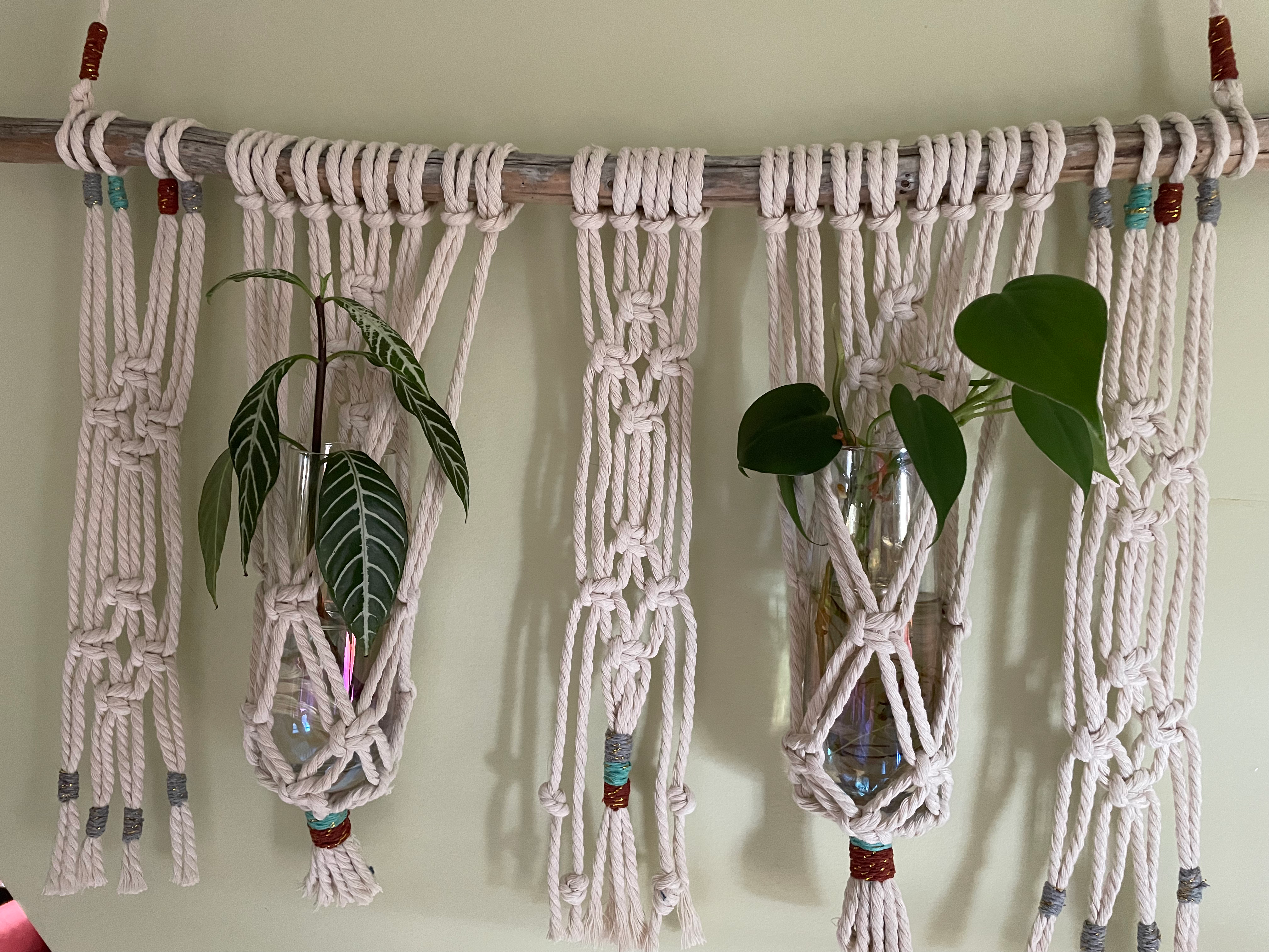 Macrame Hanging Garden