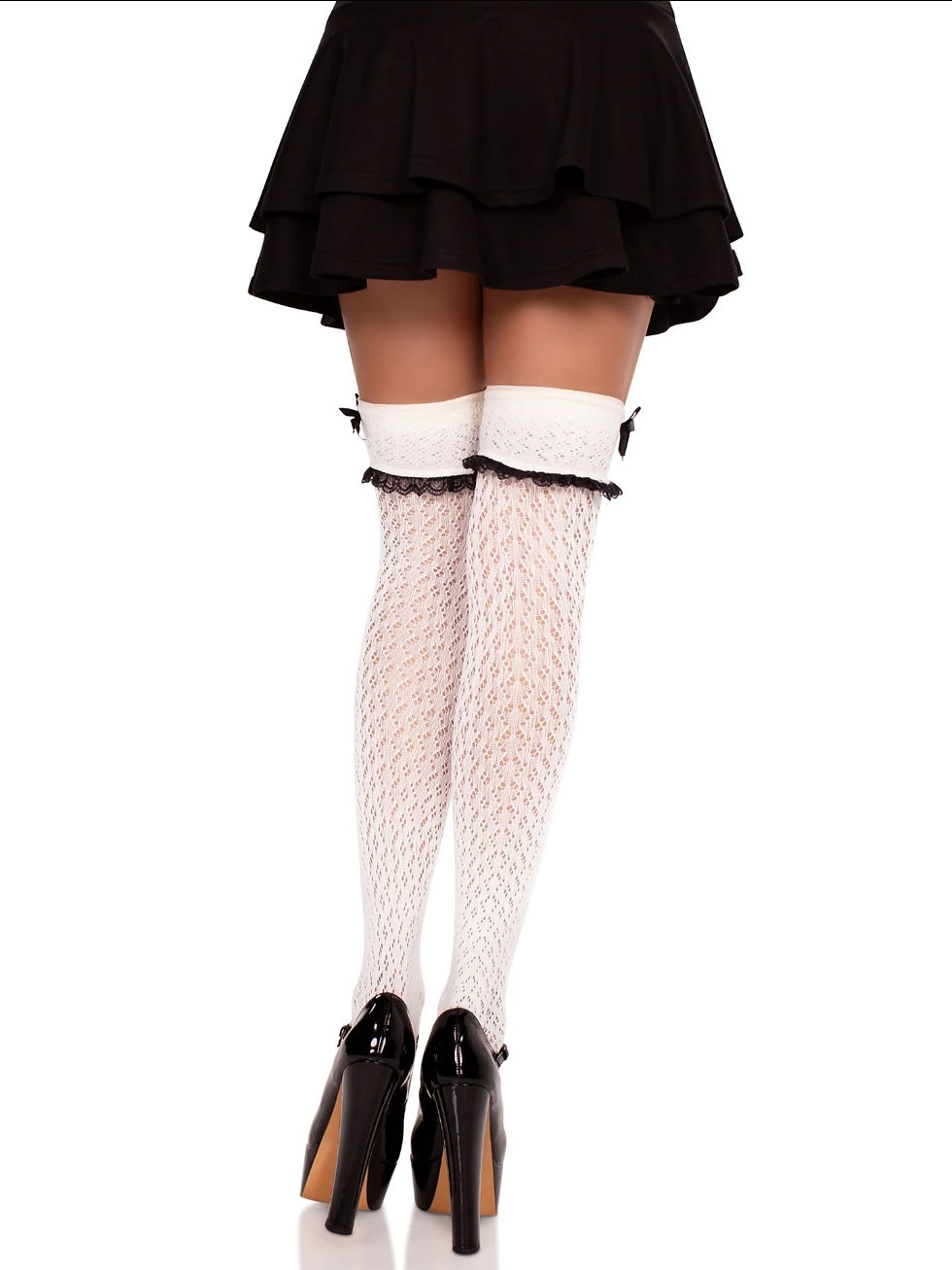 Thumbnail: Sofia Crocheted Knee Socks
