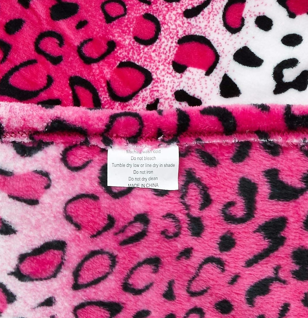 Thumbnail: Leopard Pink Soft Plush Throw