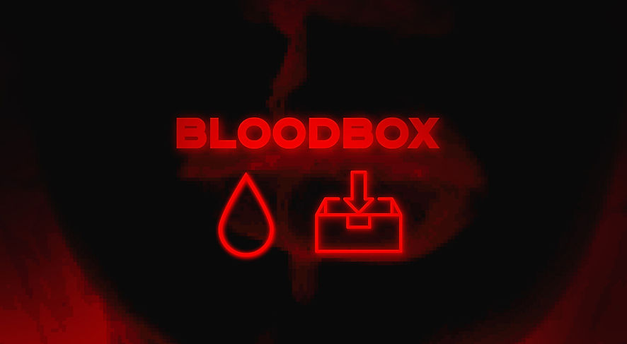 Thumbnail for our new song - BLOODBOX!