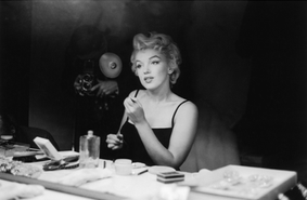 Marilyn Monroe in a 1956 photograph