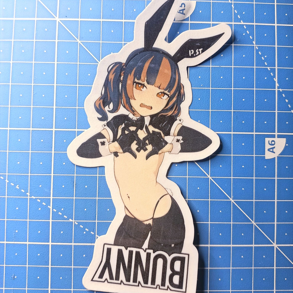 Thumbnail: Reverse Bunnysuit Sticker by POST