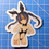 Thumbnail: Bunnysuit 2 Sticker by POST
