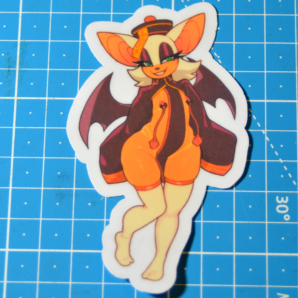 Thumbnail: Rouge Talisman Sticker by Zoyler