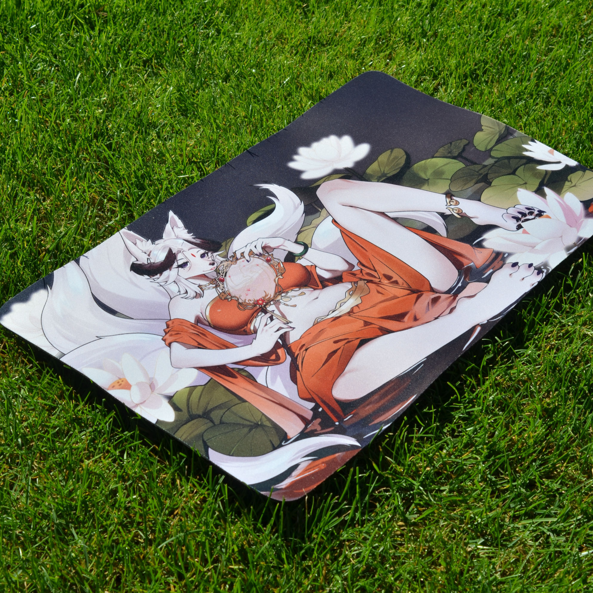 Pond Goddess Mousepad by Chai Chai