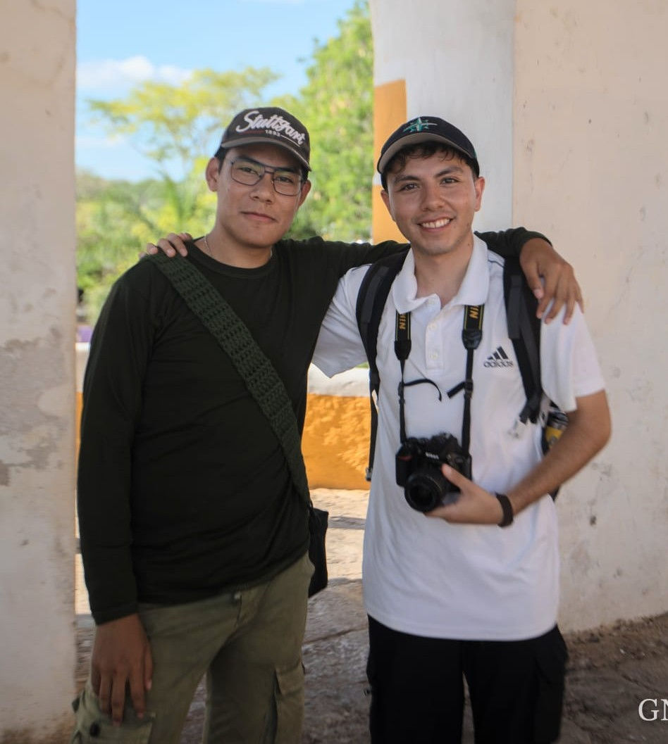 Our incredible translators during a school photography project in Izamal, Yucatan