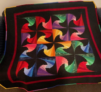 Twisted Log Cabin Block Workshop - CPQG Members $40