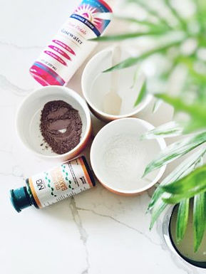 Rice, Rose Patel Powder & Bakuchiol Oil in Face Mask: