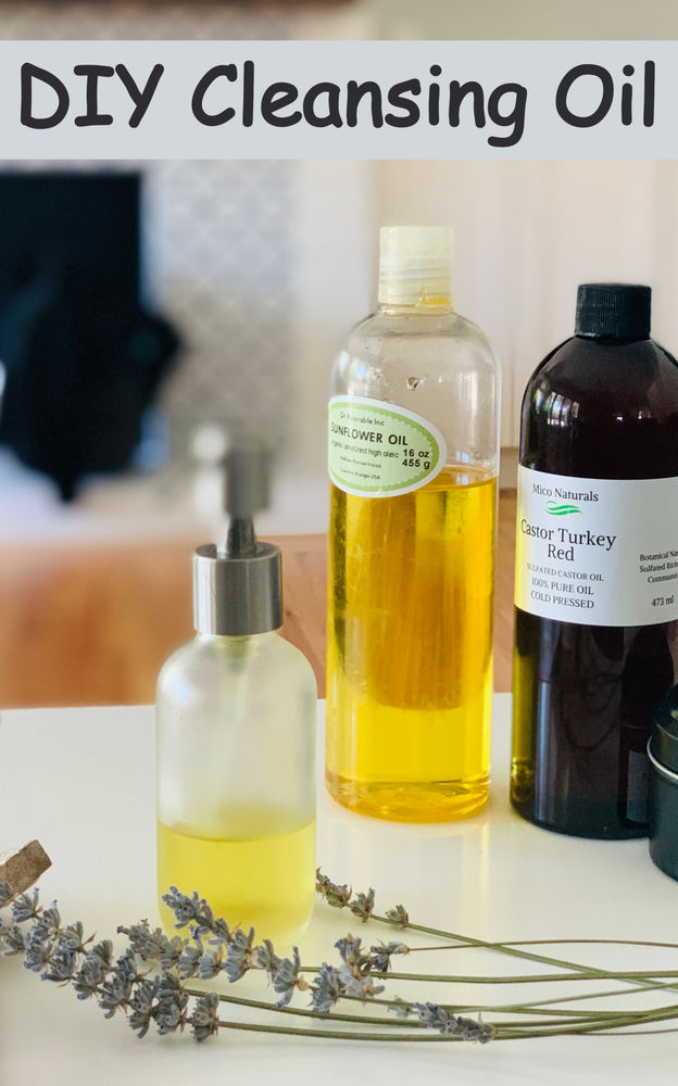 2Ingredient DIY Cleansing Oil with Emulsifier