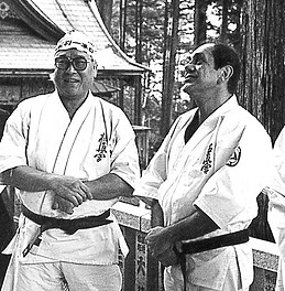 Mas Oyama and Steve Arneil