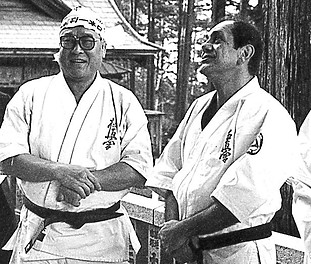 Mas Oyama and Steve Arneil