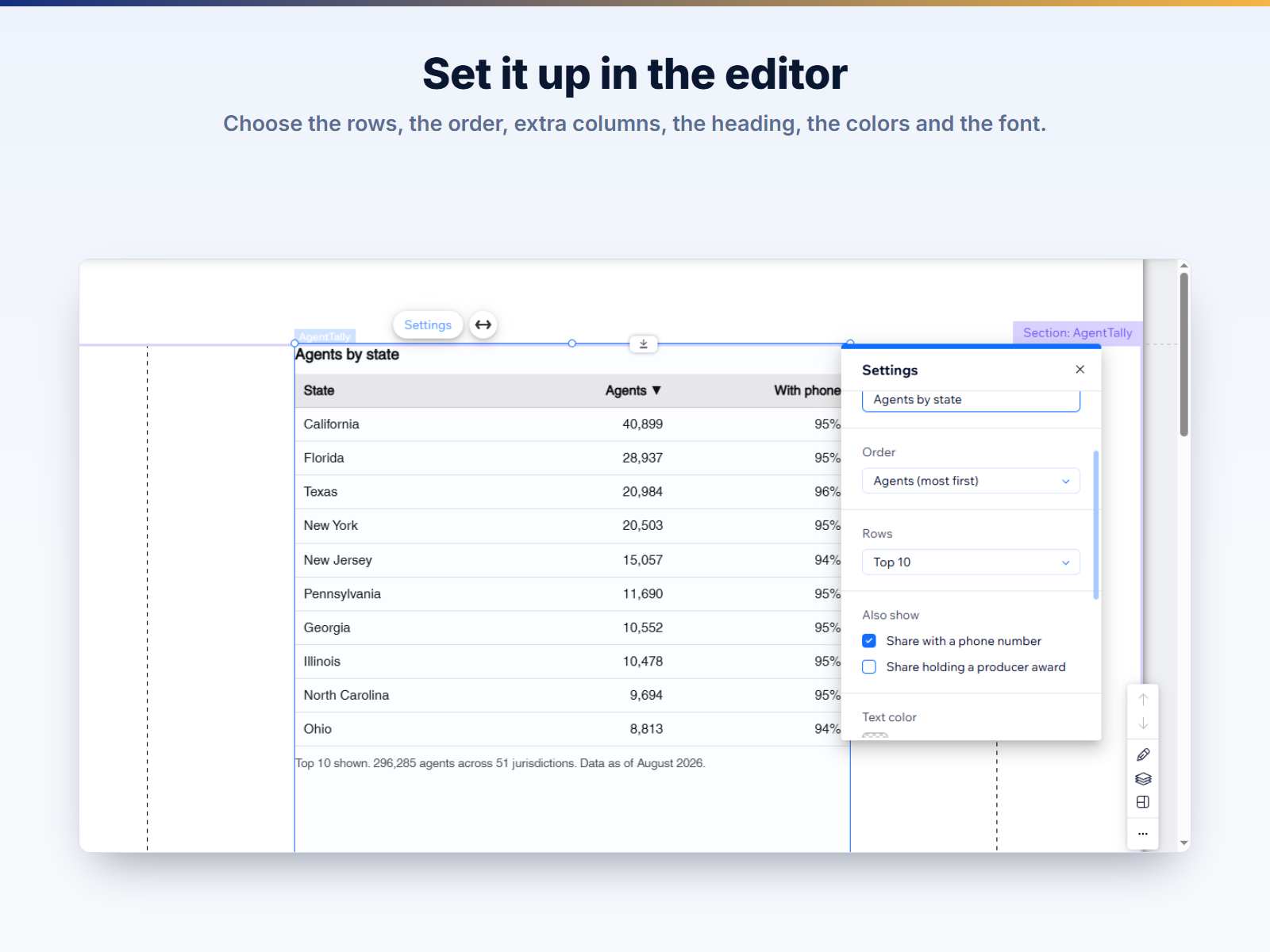 AgentTally screenshot 2