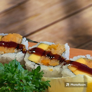 V3. Yam Tempura mango Roll