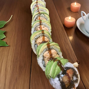 SM17. Salmon Tempura Caterpillar