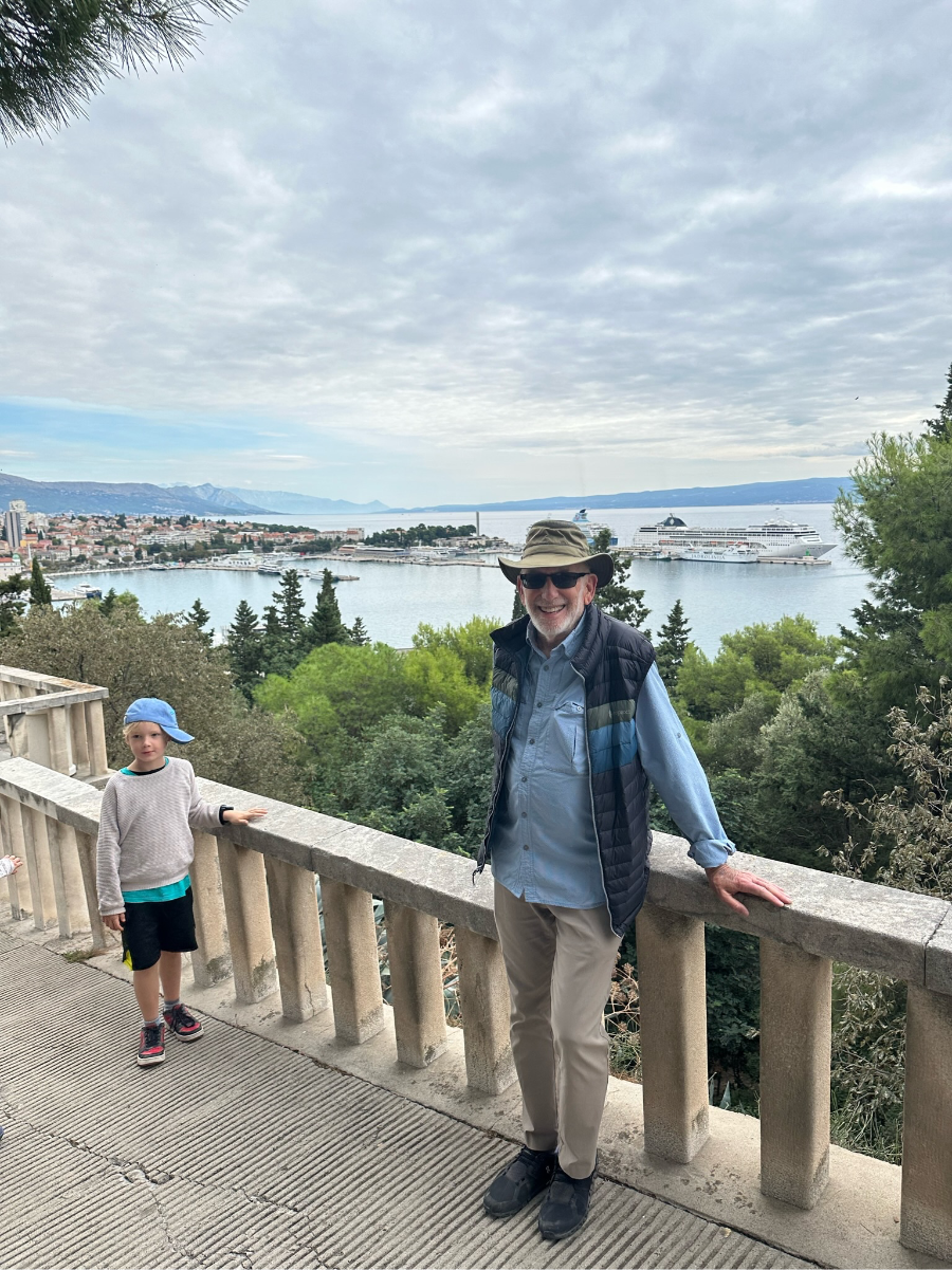 Marjan Hill Viewpoint: "The breathtaking view from Marjan Hill, overlooking the city of Split and the Adriatic coast."
