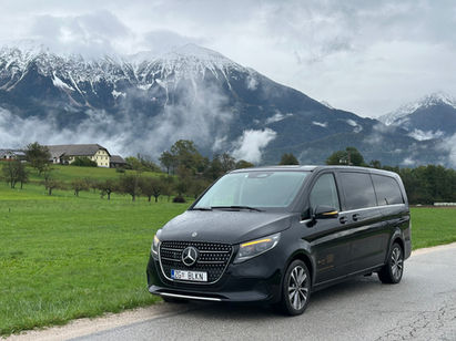 Explore Triglav NP during your private tour of Croatia & Slovenia with the luxurious Mercedes V-Class Avantgarde 2024