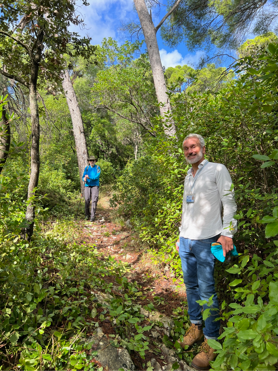 Korčula’s Lush Trails: "Trekking along the lush trails of Korčula, surrounded by the vibrant greenery and the soothing sounds of nature."