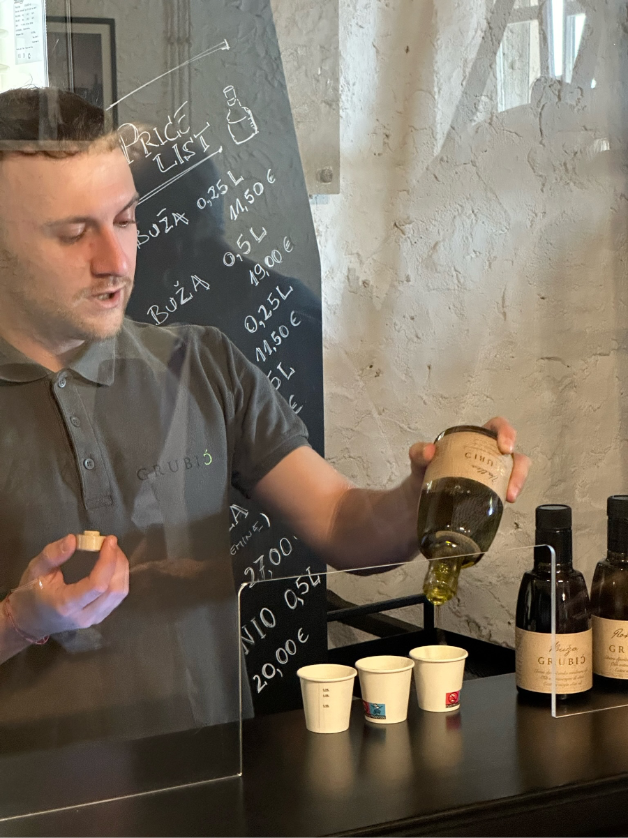 Stop in Bale for Olive Oil Tasting: "A delightful stop in the quaint town of Bale for an olive oil tasting, experiencing one of Istria's culinary treasures."