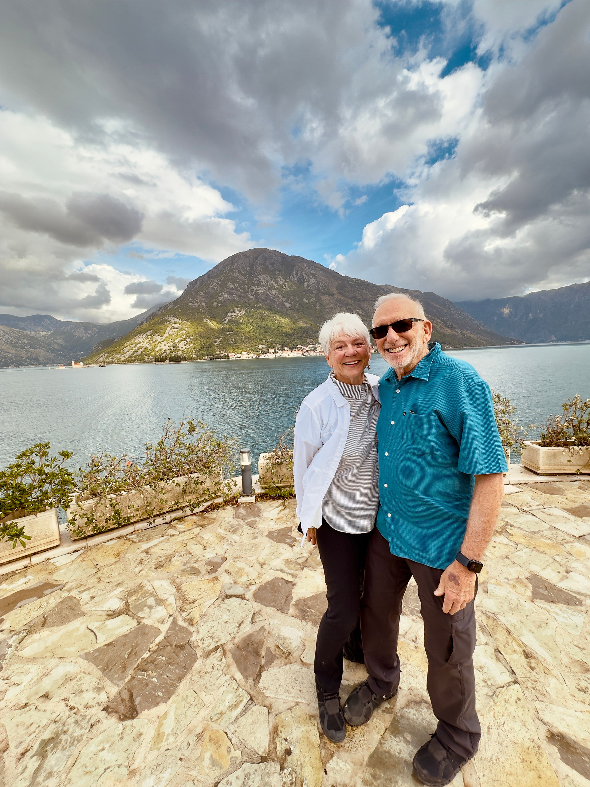 Stop at Verige Strait: "Pausing at the Verige Strait for a stunning panoramic view of the Bay of Kotor, where history and natural beauty intersect."
