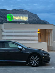 Stylish VW Arteon used for private transfers in Croatia and the Balkans.