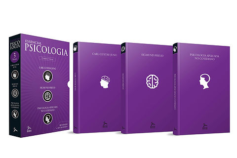 A・ウォーホル　F・ベーコン　J・オキーフ　3冊セット Box - O Essencial Da Psicologia - 3 Volumes | Dialógica Editora