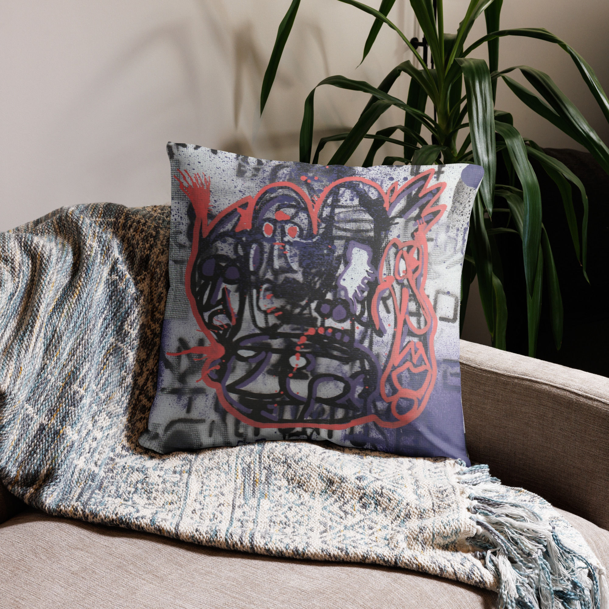 Orange You Glad Basic Pillow