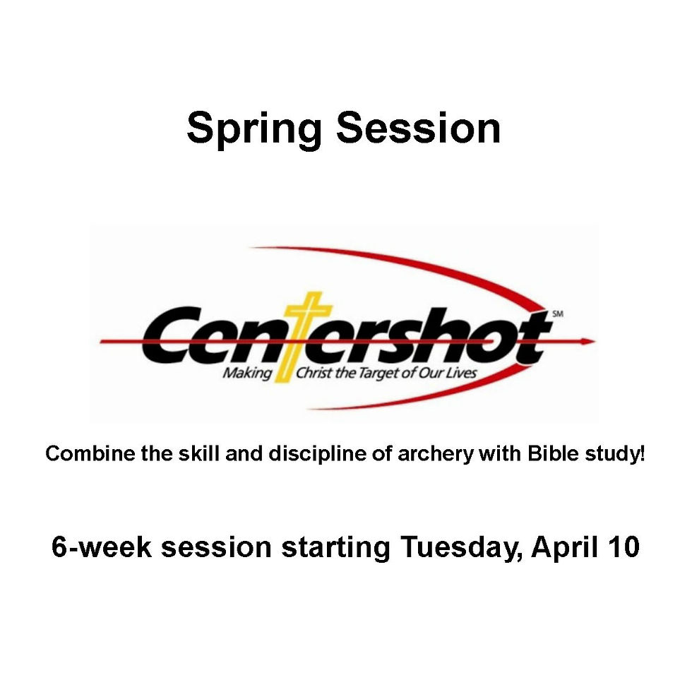 CenterShot Archery Spring Session