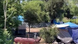 SAN JOSE CLEANUP SET FOR ‘THE JUNGLE' ENCAMPMENT ALONG COYOTE CREEK