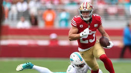 CHRISTIAN MCCAFFREY JOINS EXCLUSIVE NFL COMPANY AFTER 50TH TD WITH 49ERS