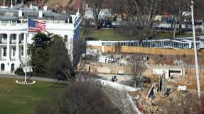 COURT ALLOWS WHITE HOUSE BALLROOM CONSTRUCTION TO CONTINUE FOR NOW