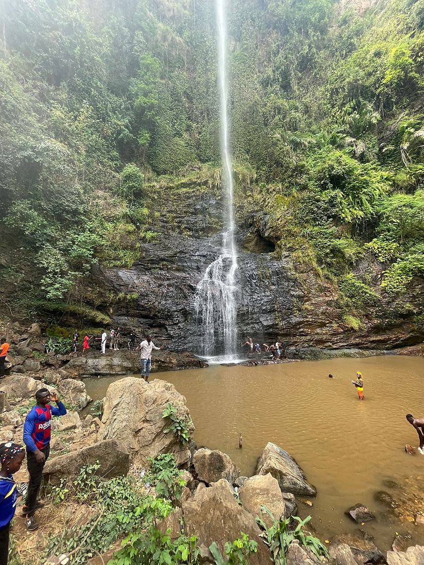 Owu Waterfalls; Kwara State