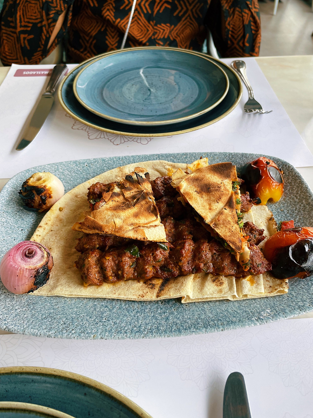 Spicy Pistachio Kafta from salmas lagos