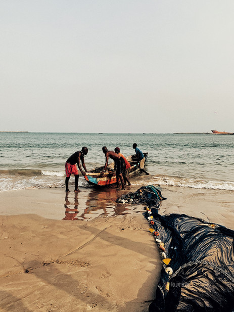 Go far, go together - Lighthouse beach, Lagos