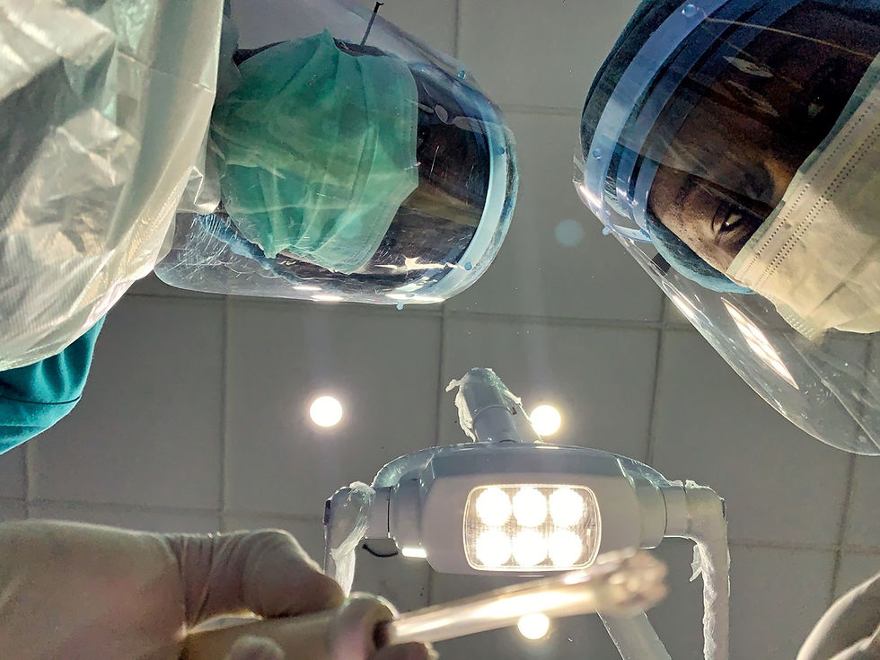 My view from the dental chair
