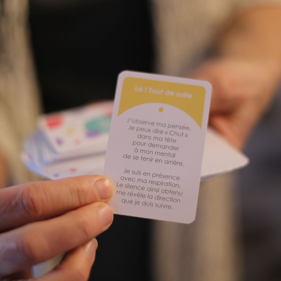 Miniature : Jeu de Cartes Actes Conscients