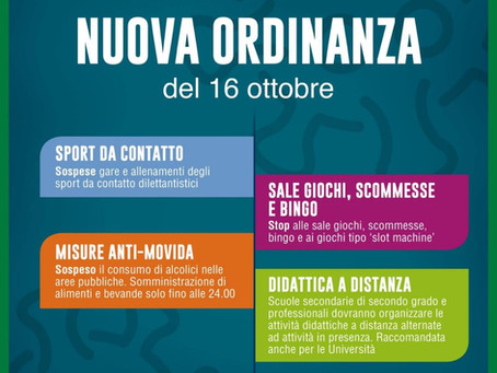 Ordinanza 620/2020 Regione Lombardia