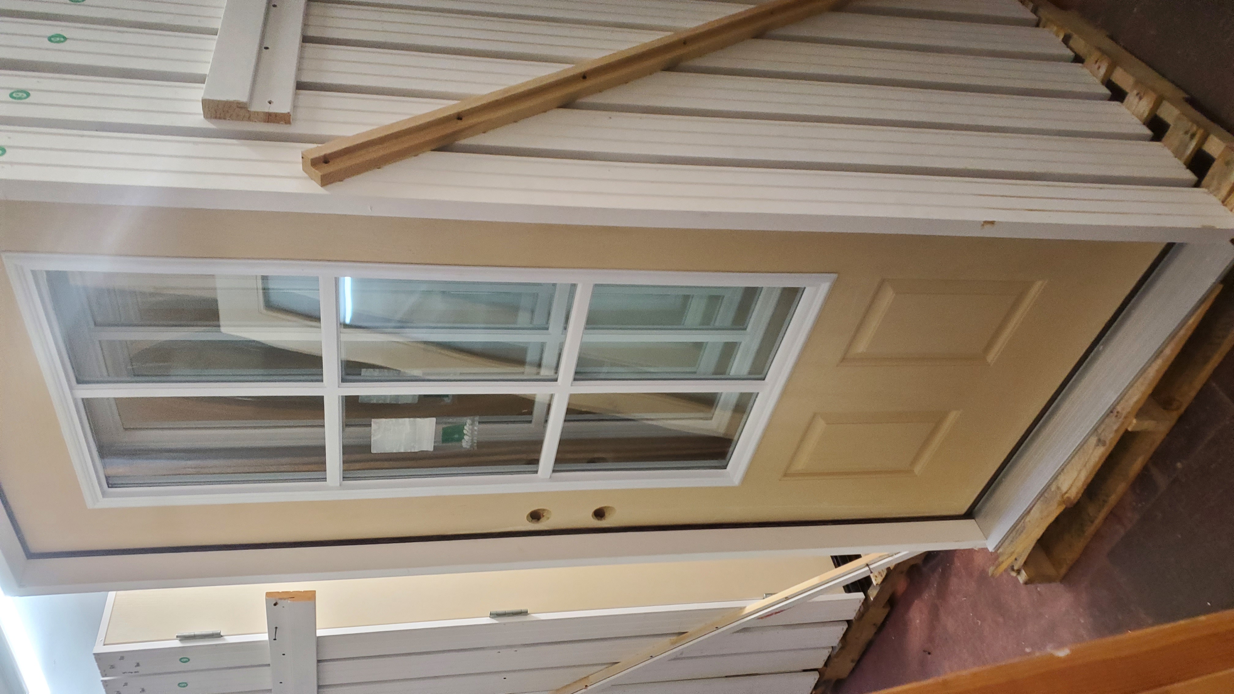 6 Lite Single Exterior Fiberglass