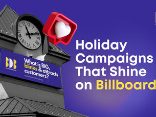 Holiday Campaigns That Shine on Billboards