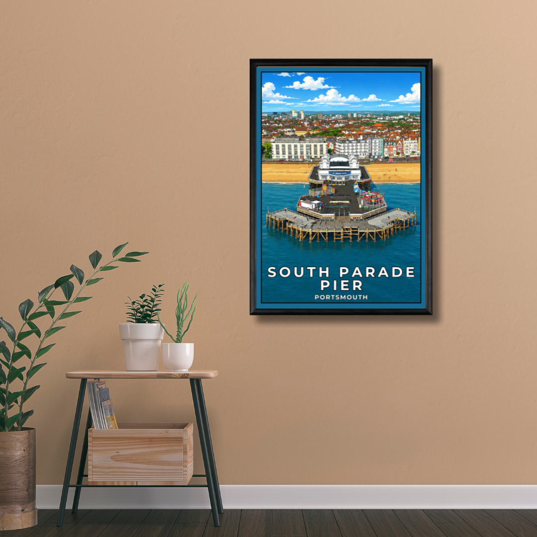 South Parade Pier - Poster Wall Art