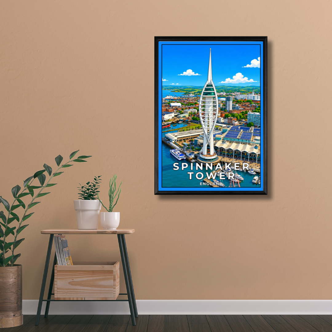 Spinnaker Tower - Poster Wall Art