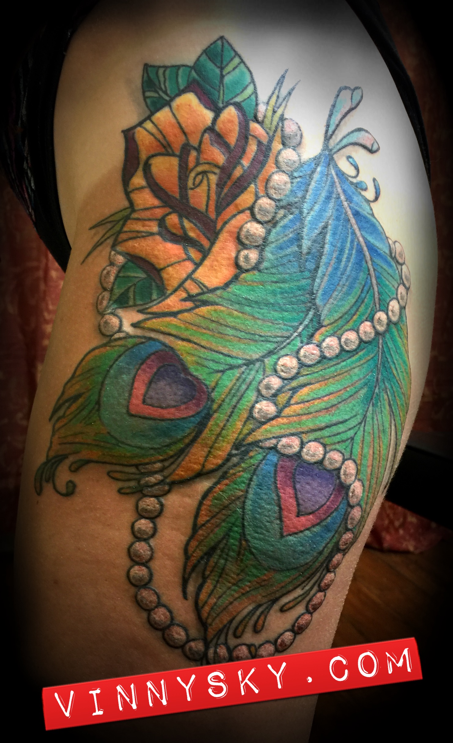 Peacock Feather Tattoo