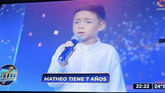 MATHEO BOUCHET / NIÑO LIBREÑO FUE A UN PROGRAMA DE CANAL 13 EN BUENOS AIRES Y GANÒ.