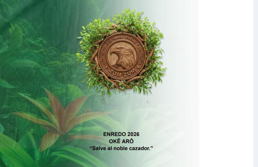 ZUM ZUM 2026 / OKE ARÒ, INVOCA TODA VICTORIA ENTREGÀNDOSE AL ORIXÀ CAZADOR OXÒSSI.