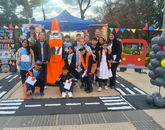 ALUMNOS DE LA ESCUELA N°93 PARTICIPARON DE UNA JORNADA DE CONCIENTIZACIÓN VIAL EN PLAZA INDEPENDENCIA.