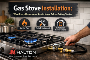 gas stove installation