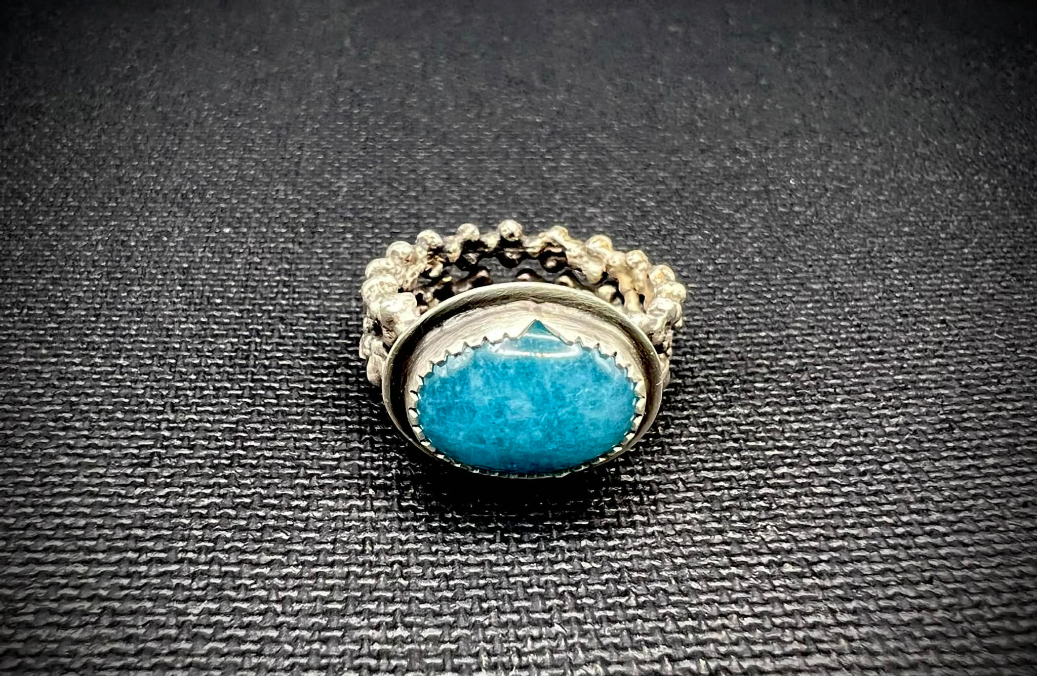 Sterling Silver and Quartz Ring