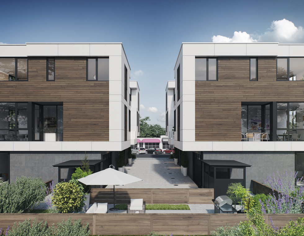 Laurel Street Townhomes San Carlos New Construction