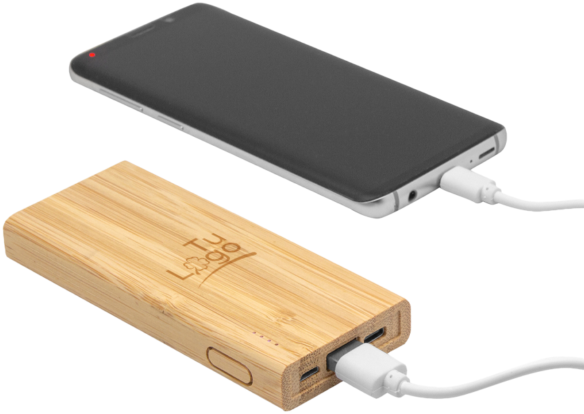 Miniatura: Power bank "BAMBPOWER"