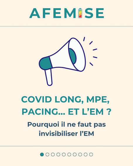 COVID Long, MPE, Pacing...et l'EM?